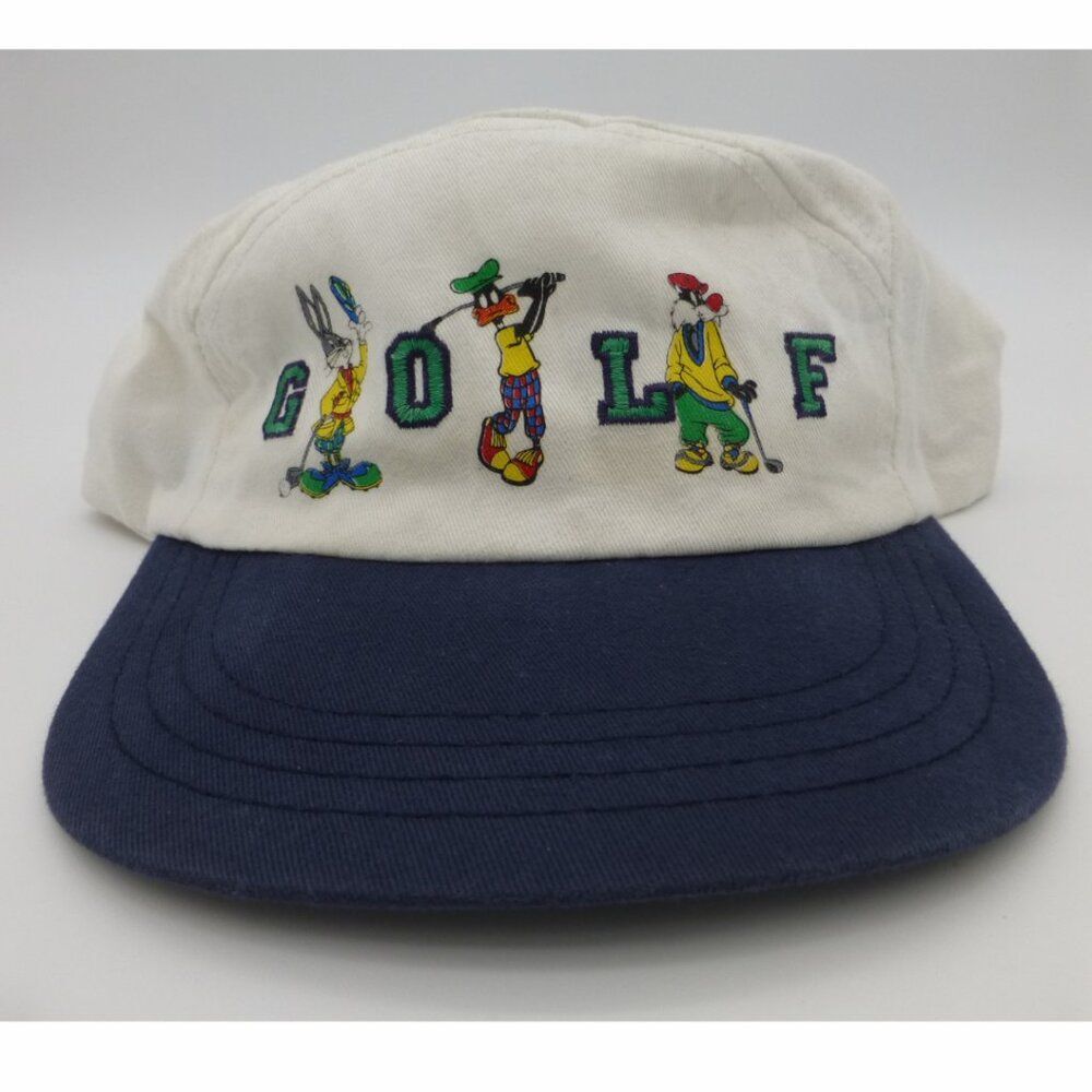 Vintage 1991 Acme Clothing Co. Golf Looney Tunes Made in the USA Adjustable Hat